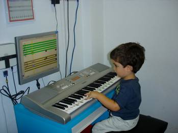 обучение фортепиано начинающего музыканта